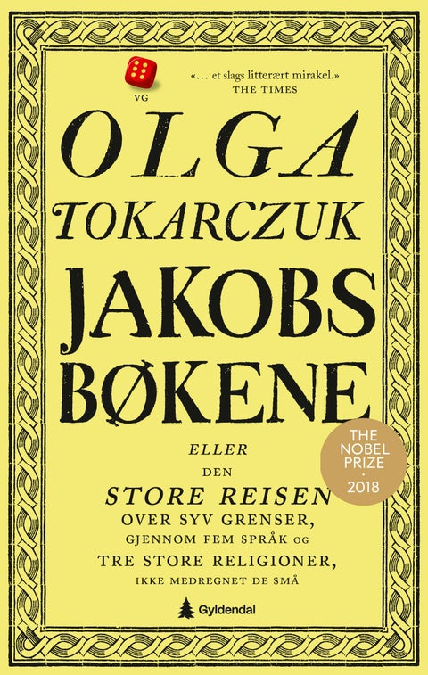 Jakobsbøkene, eller Den store reisen over syv grenser, gjennom fem språk og tre store religioner, ikke medregnet de små - fortalt av de døde, ferdigstilt av forfatteren ved hjelp av konjekturer, beriket av mangehånde bøker samt understøttet av fantasien, som er menneskets største naturgitte gave : til hukommelse for lærde, ettertanke for medborgere, kunnskap for lekmenn og a