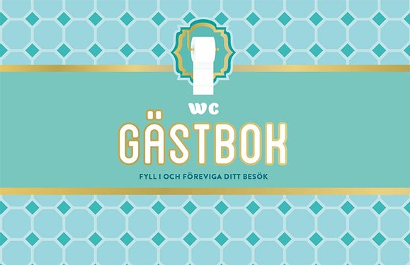 WC Gästbok - Fyll i och föreviga ditt besök