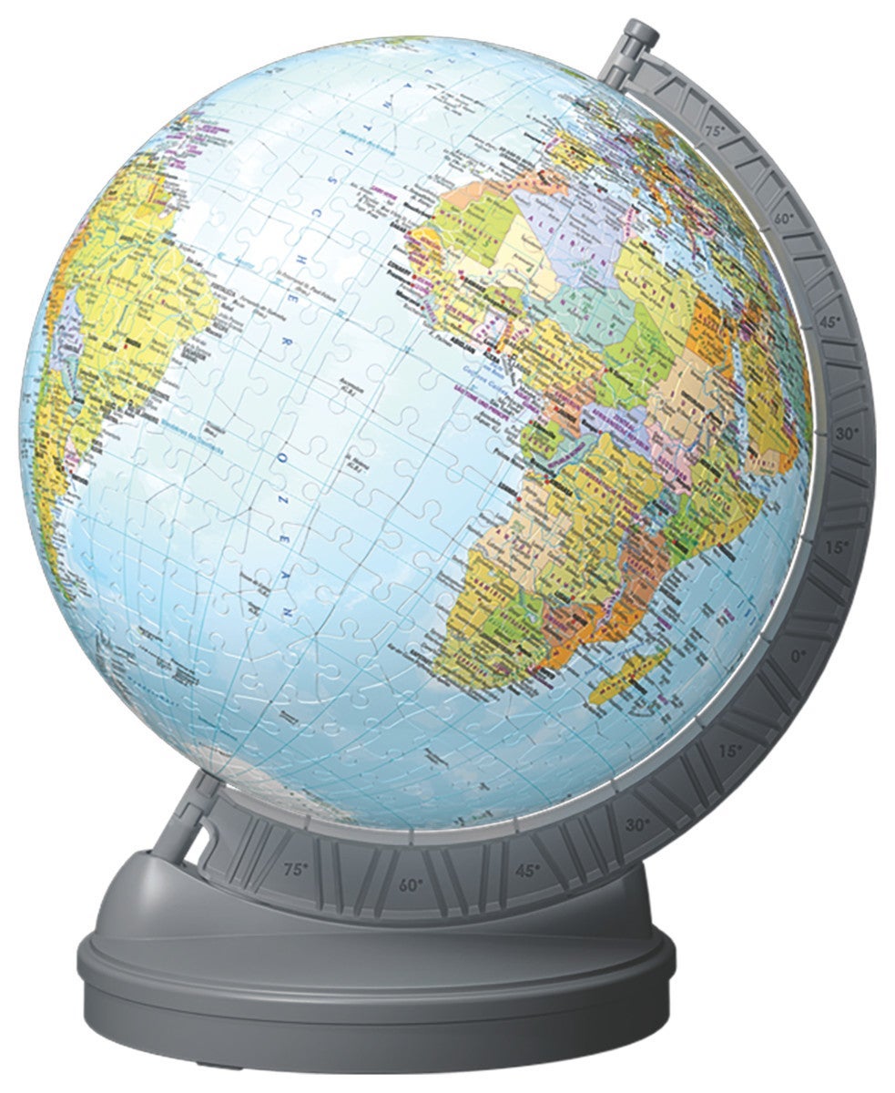 Puslespill 540 Globe med lys Ravensburger