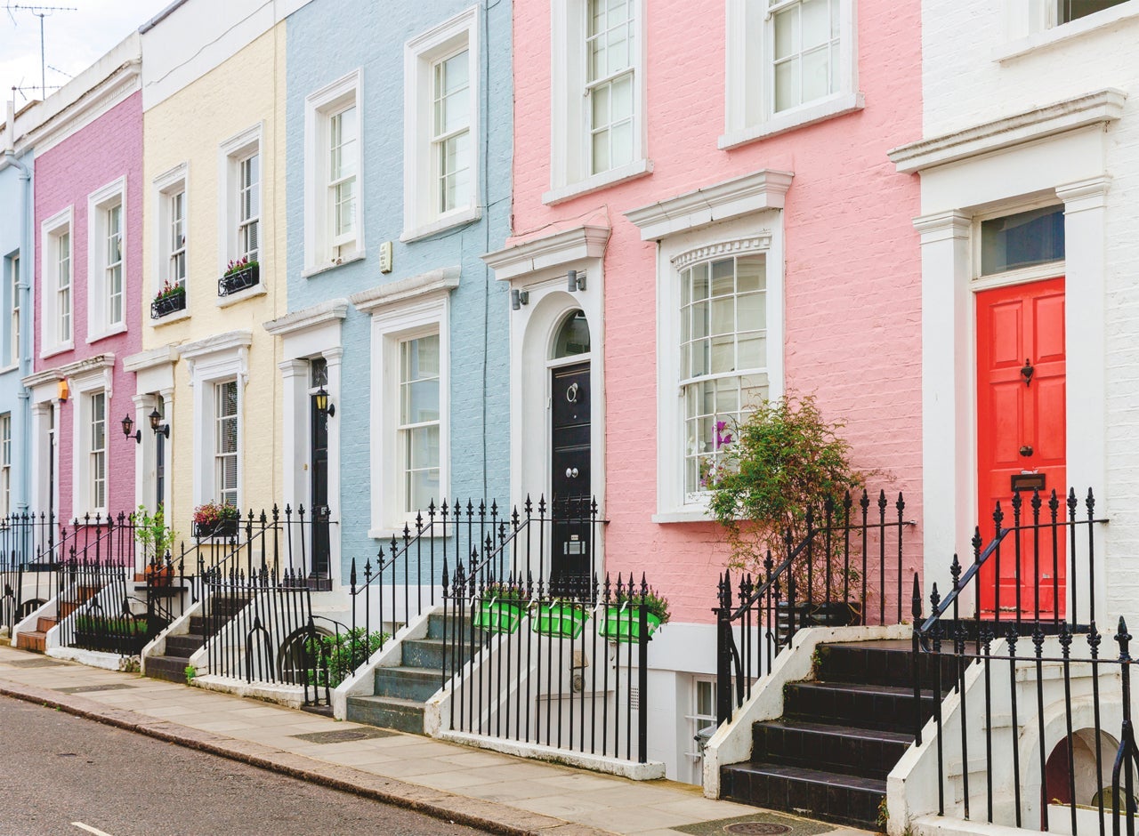 Puslespill 500 Fargerike London Townhouses Ravensb
