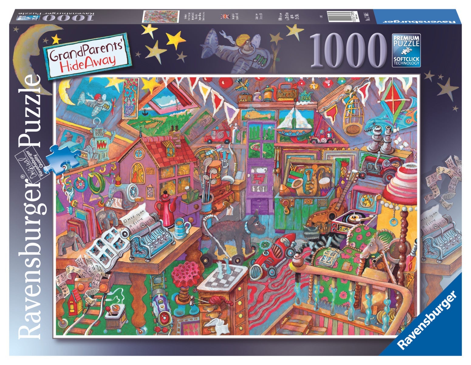 Puslespill 1000 Loftet Ravensburger