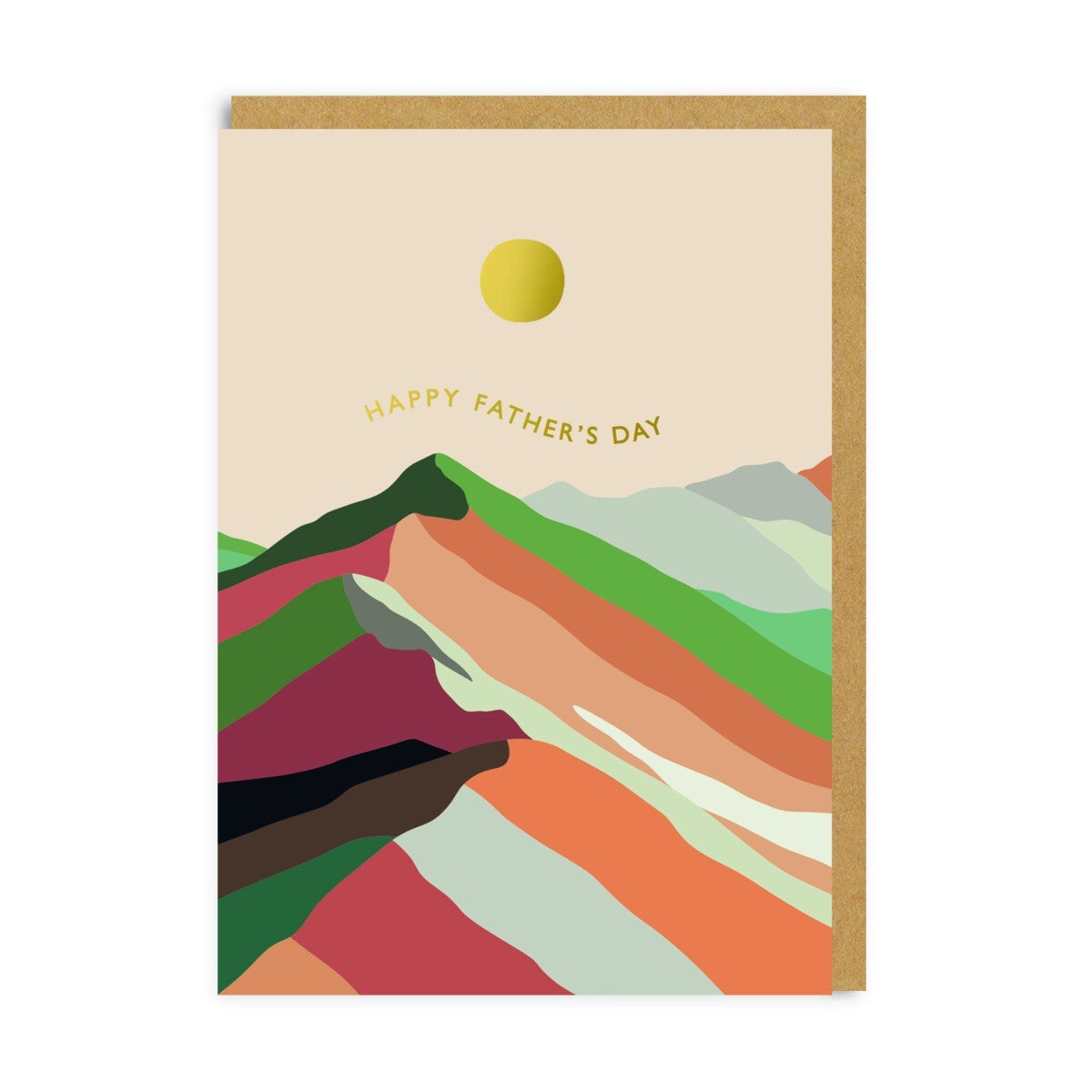 Kort Farsdag Mountains Happy Father's Day