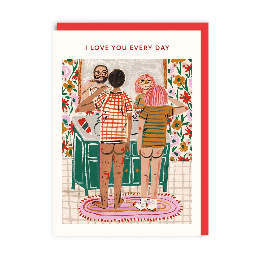 Kort Bathroom Couple Love