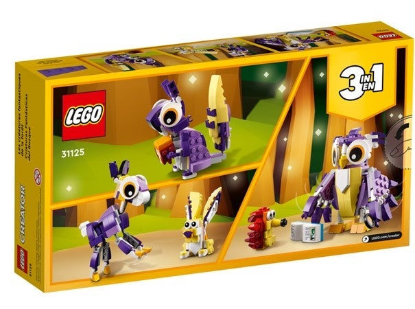 Lego Fantasifulle skogsdyr 31125
