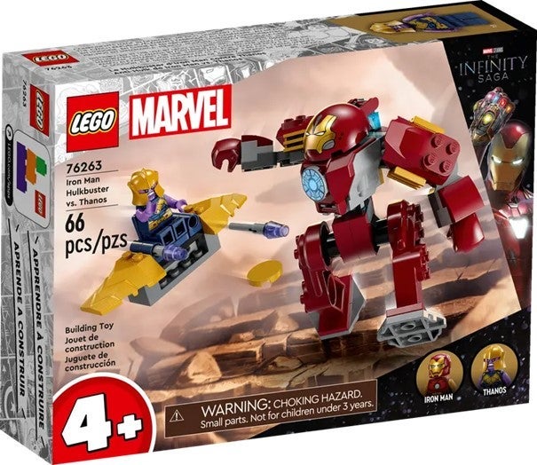 Lego Iron Man Hulkbuster mot Thanos 76263