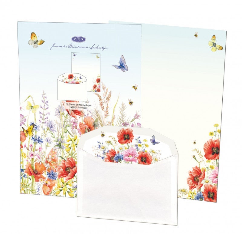 Brevsett A5 Bekking & Blitz Poppies