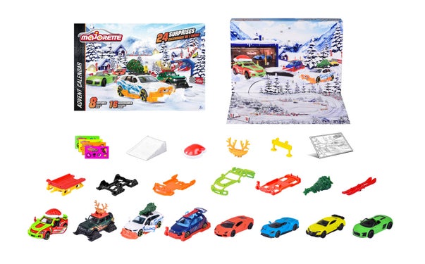 Adventskalender Majorette med 24 overraskelser