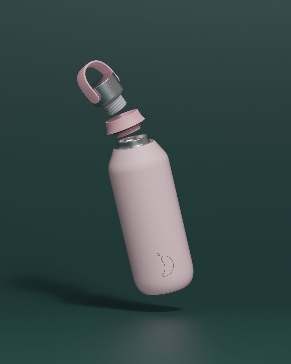 Drikkeflaske Chilly`s 500ml Blush Pink