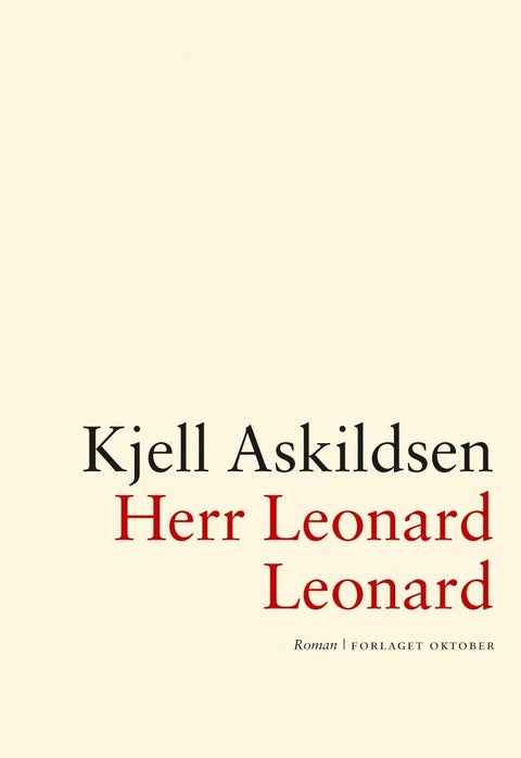 Herr Leonard Leonard - roman