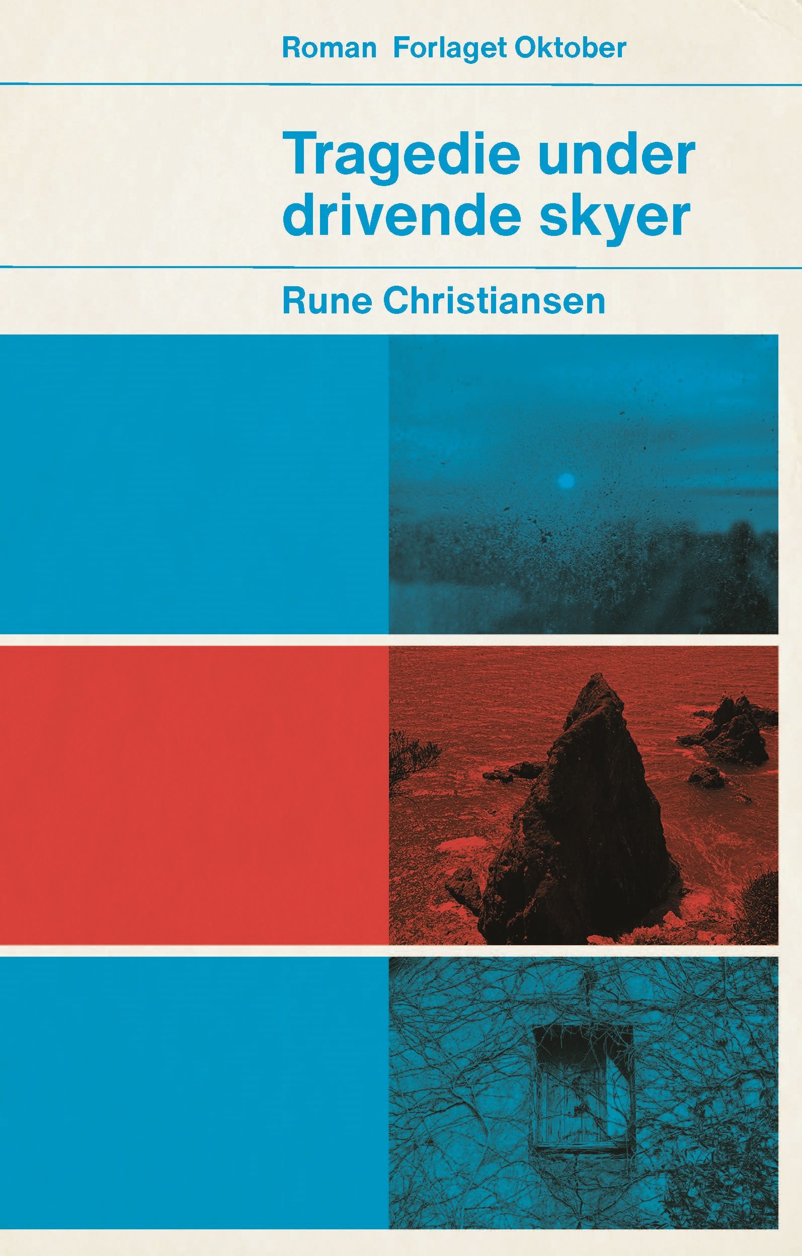 Tragedie under drivende skyer - roman