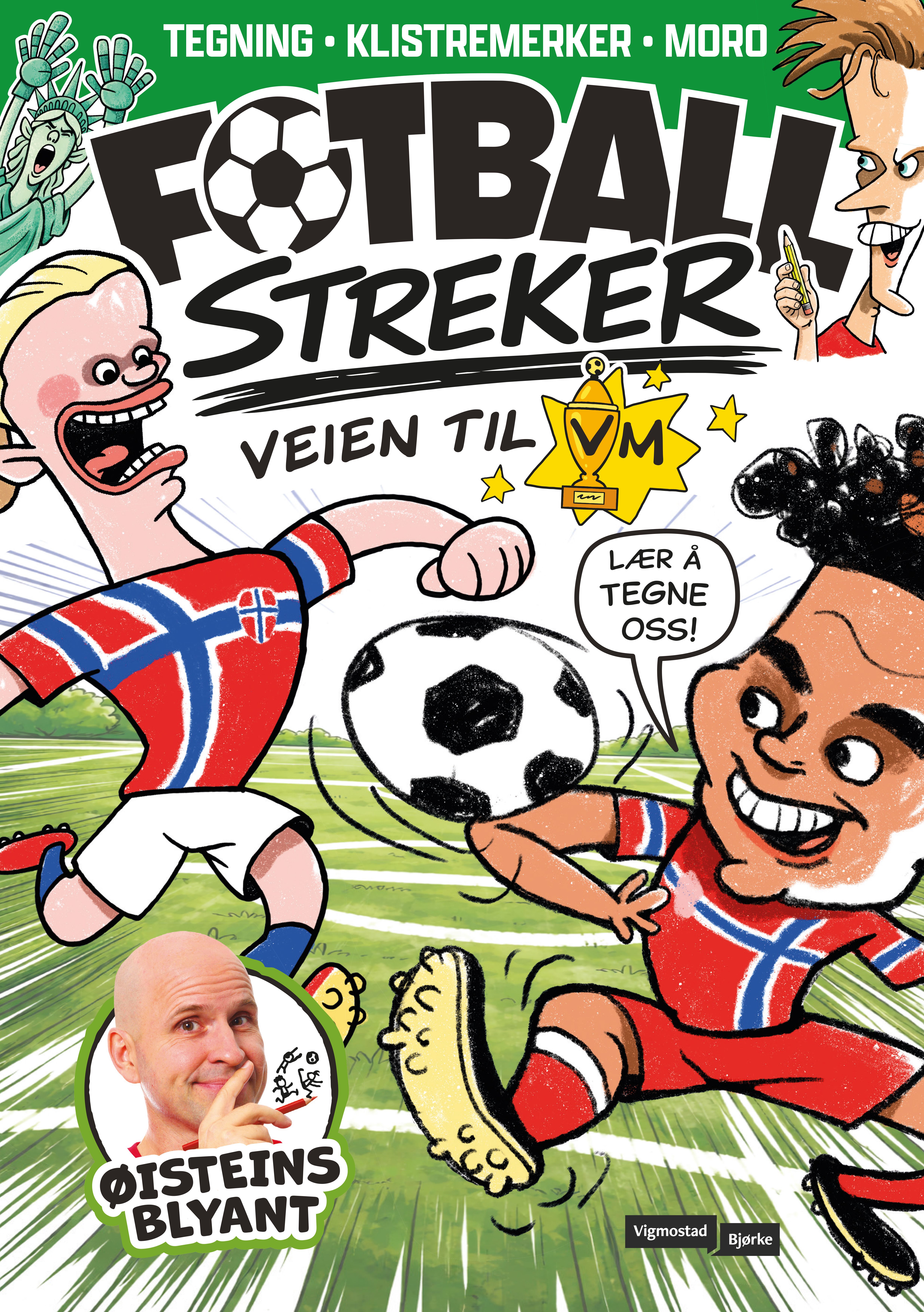 Fotballstreker - bokstavplansjer
