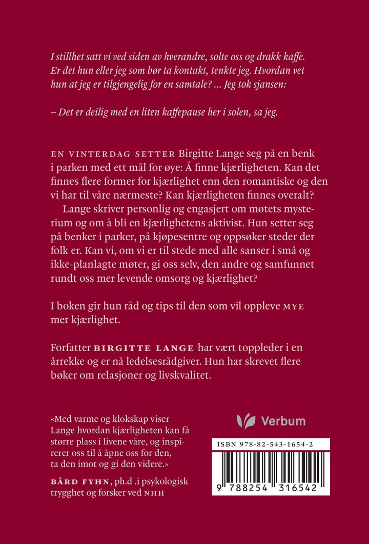 Kjærligheten kommer når du mest venter den