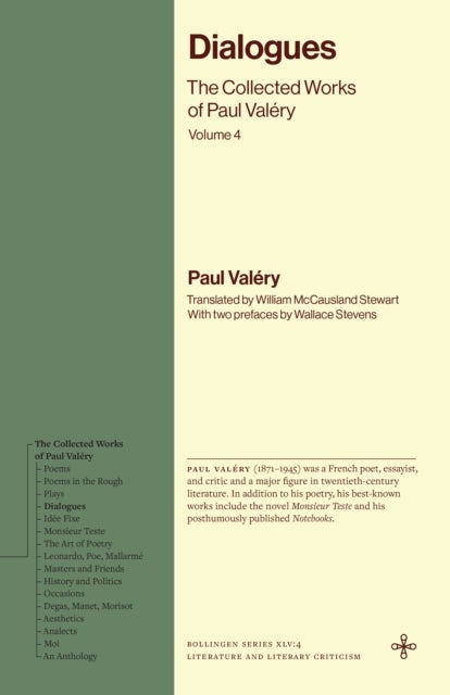 Dialogues - The Collected Works of Paul Valery, Volume 4