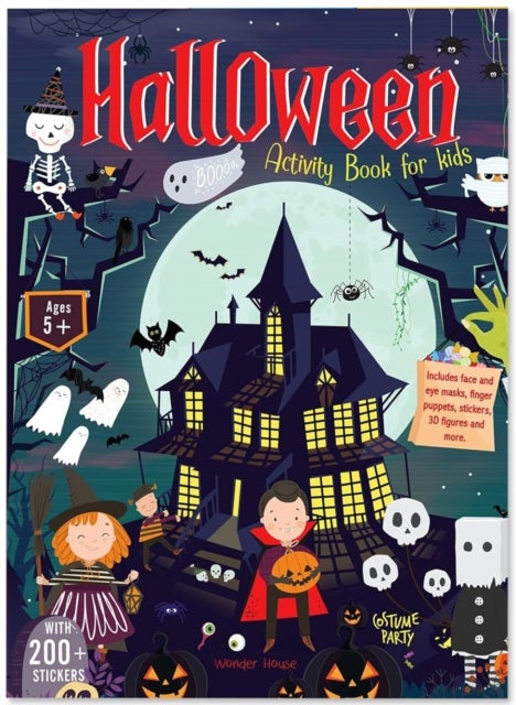 Halloween Activity Book For Kids