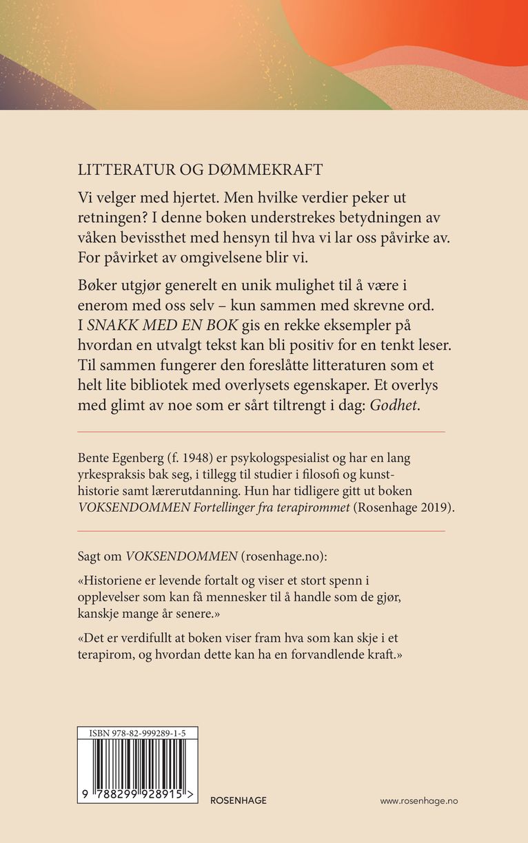 Snakk med en bok