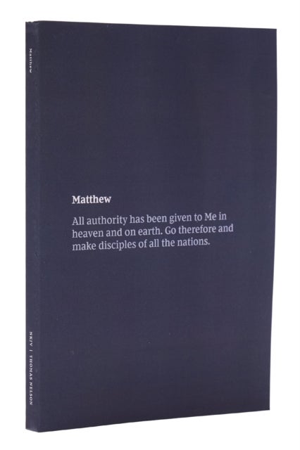 NKJV Bible Journal - Matthew, Paperback, Comfort Print - Holy Bible, New King James Version
