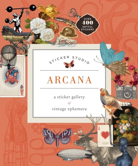 Sticker Studio: Arcana (Paperback) - A Sticker Gallery of Vintage Ephemera