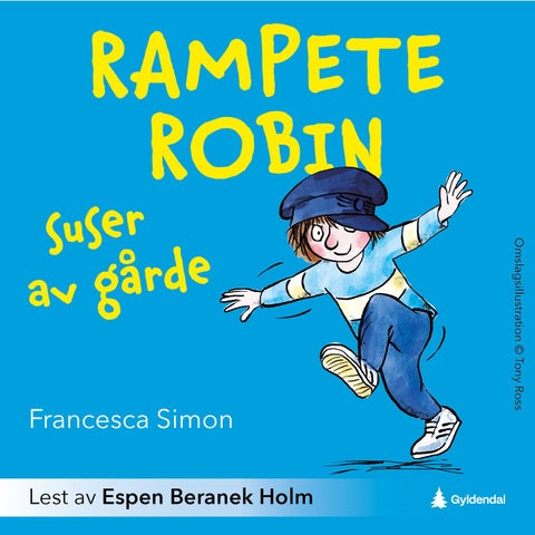 Rampete Robin suser av gårde