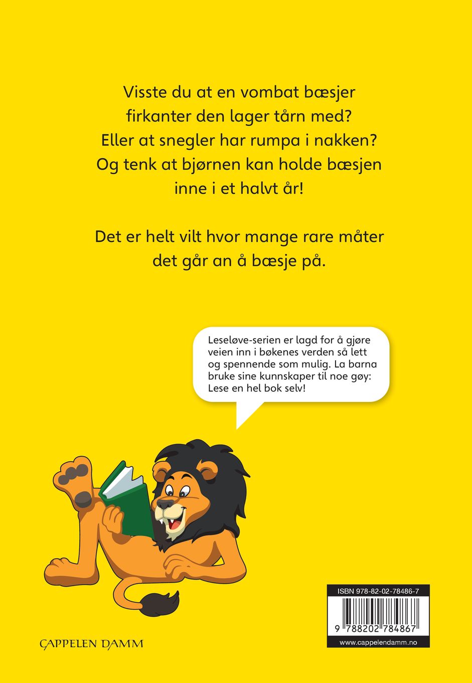 Alle må bæsje