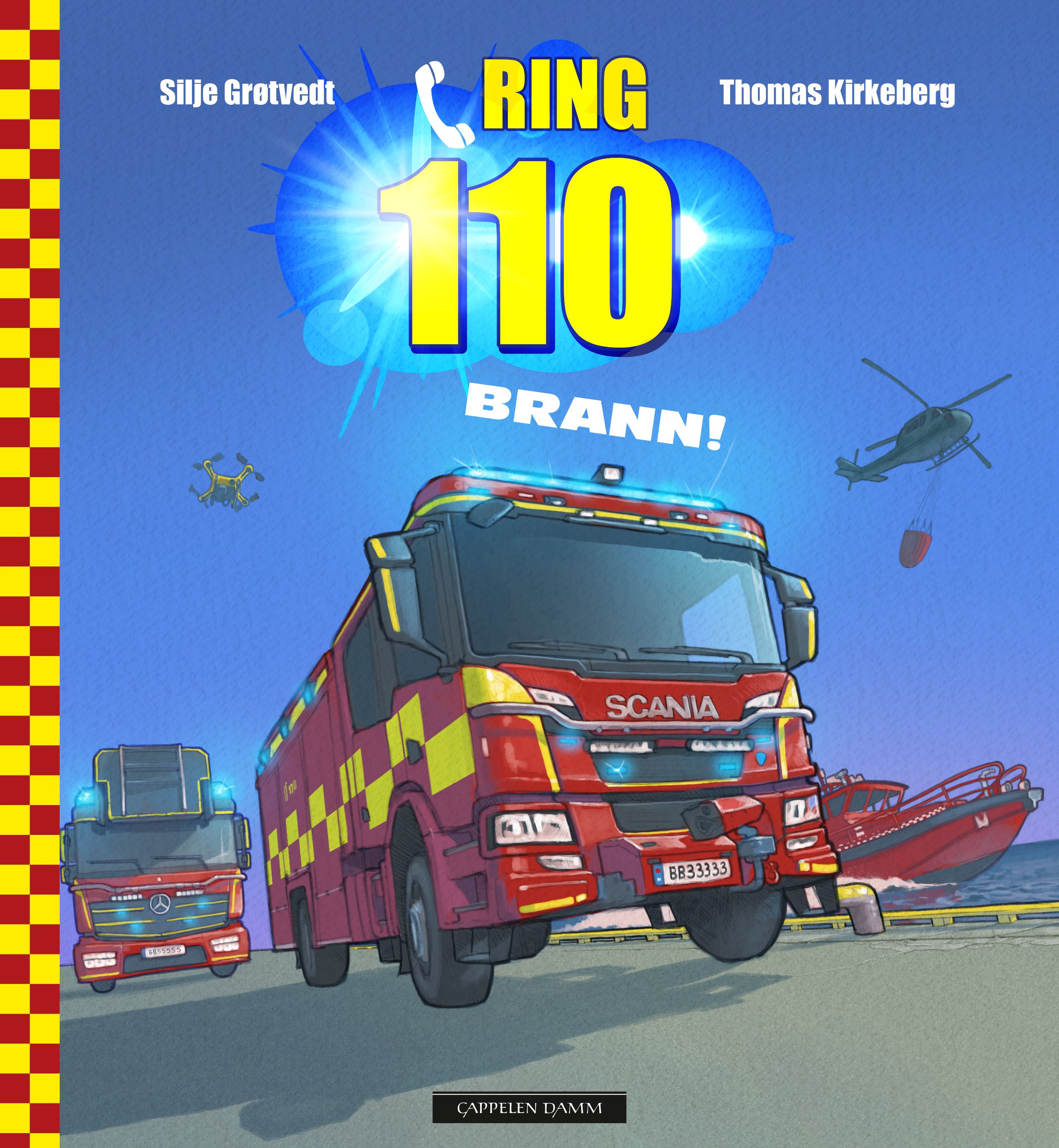Ring 110 - brann!