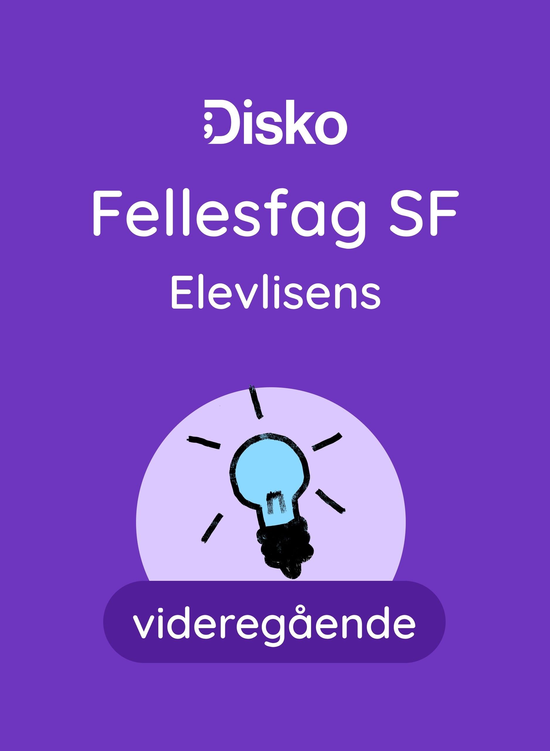 Disko fellesfag SF - studieforberedende fellesfag vg1