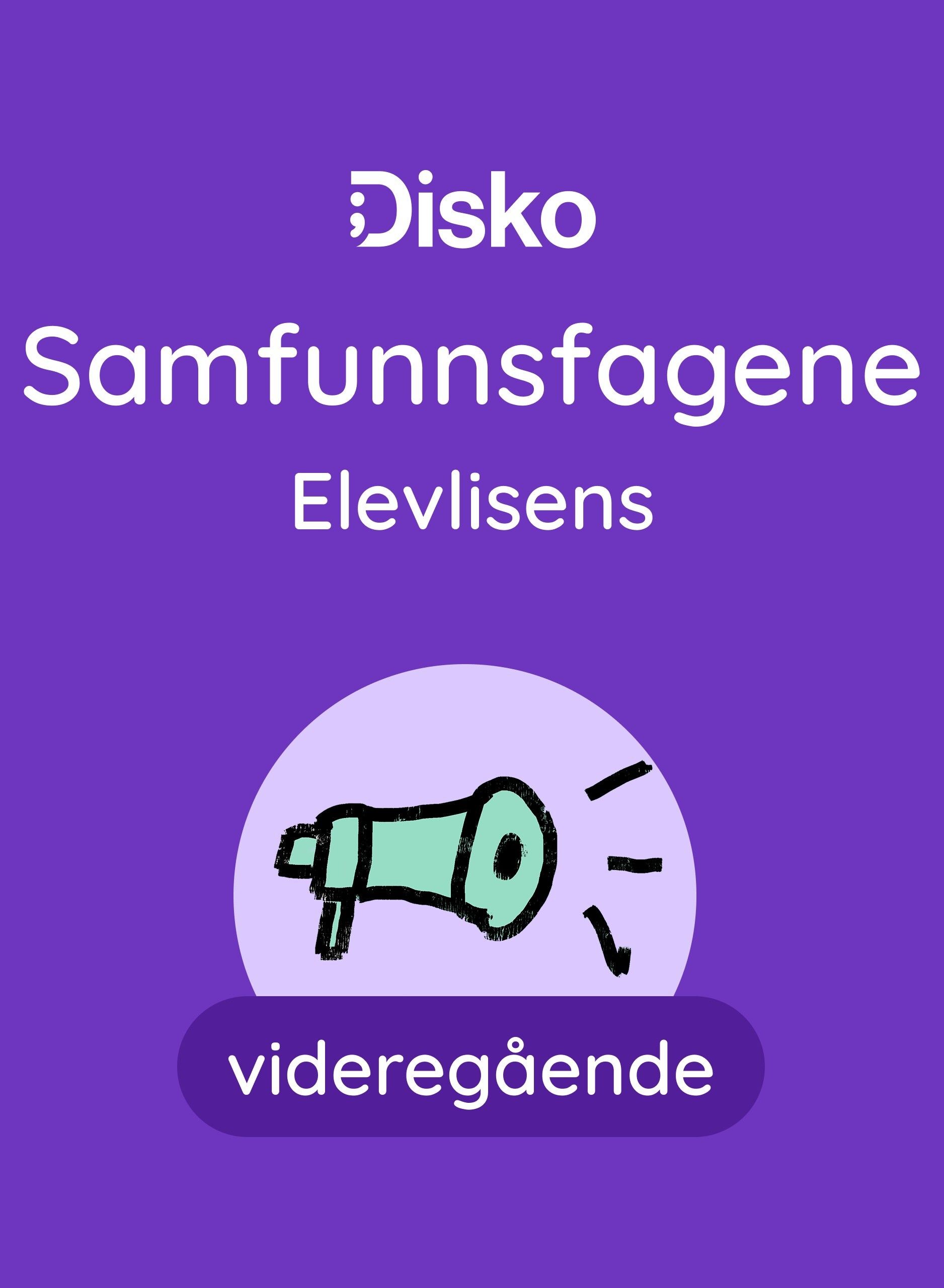 Disko SF Samfunnsfagene - geografi og samfunnskunnskap