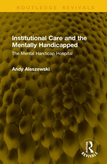Institutional Care and the Mentally Handicapped - The Mental Handicap Hospital