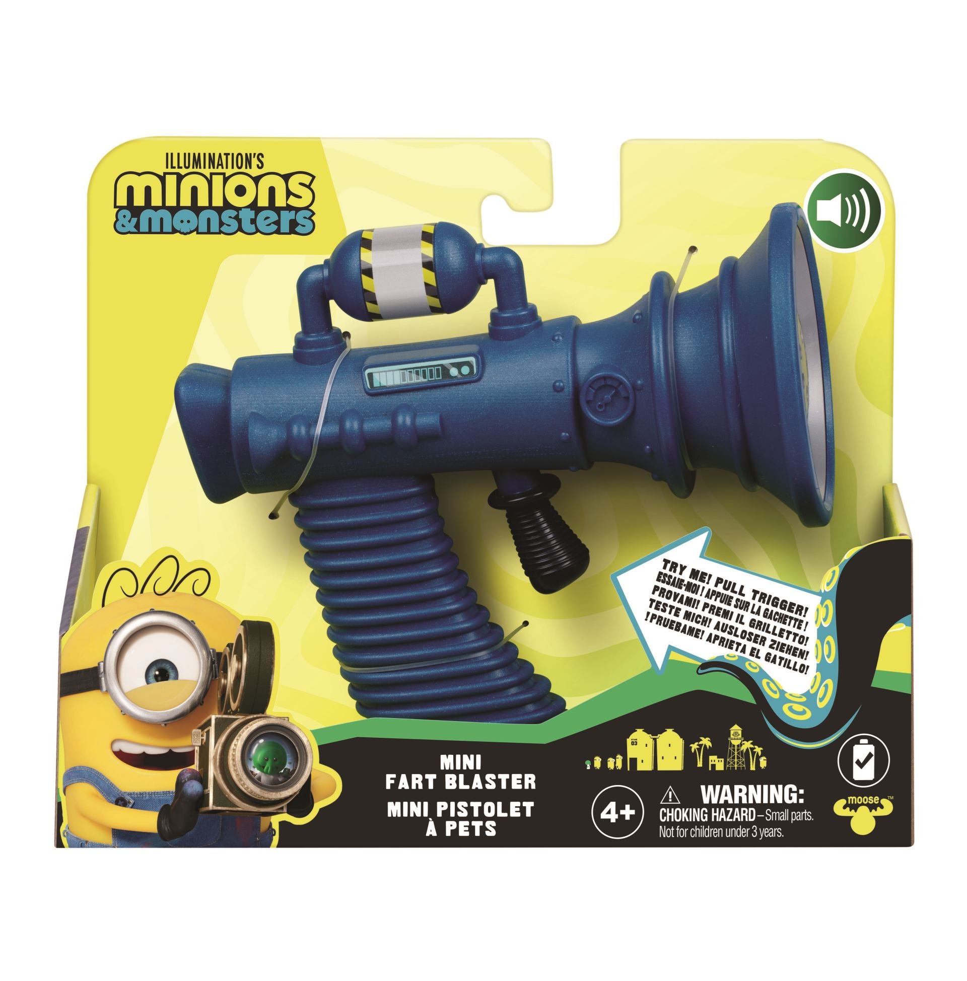 Minions 3 Mini Fart Blaster