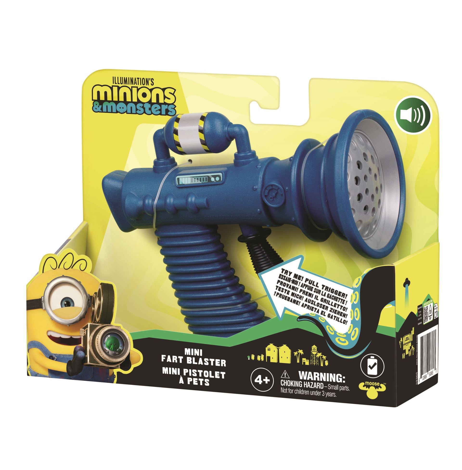 Minions 3 Mini Fart Blaster