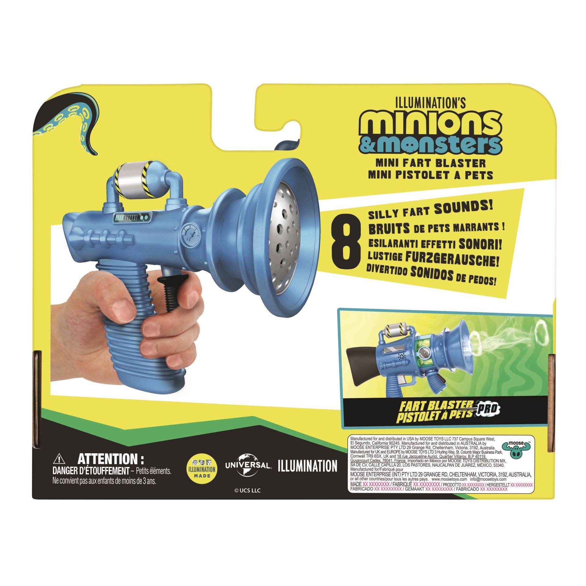 Minions 3 Mini Fart Blaster