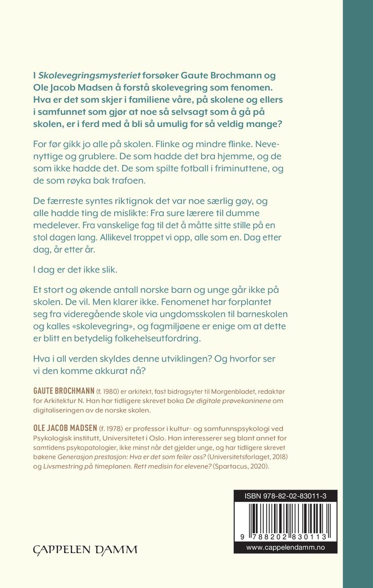 Skolevegringsmysteriet