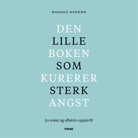 Den lille boken som kurerer sterk angst - en enkel og effektiv oppskrift