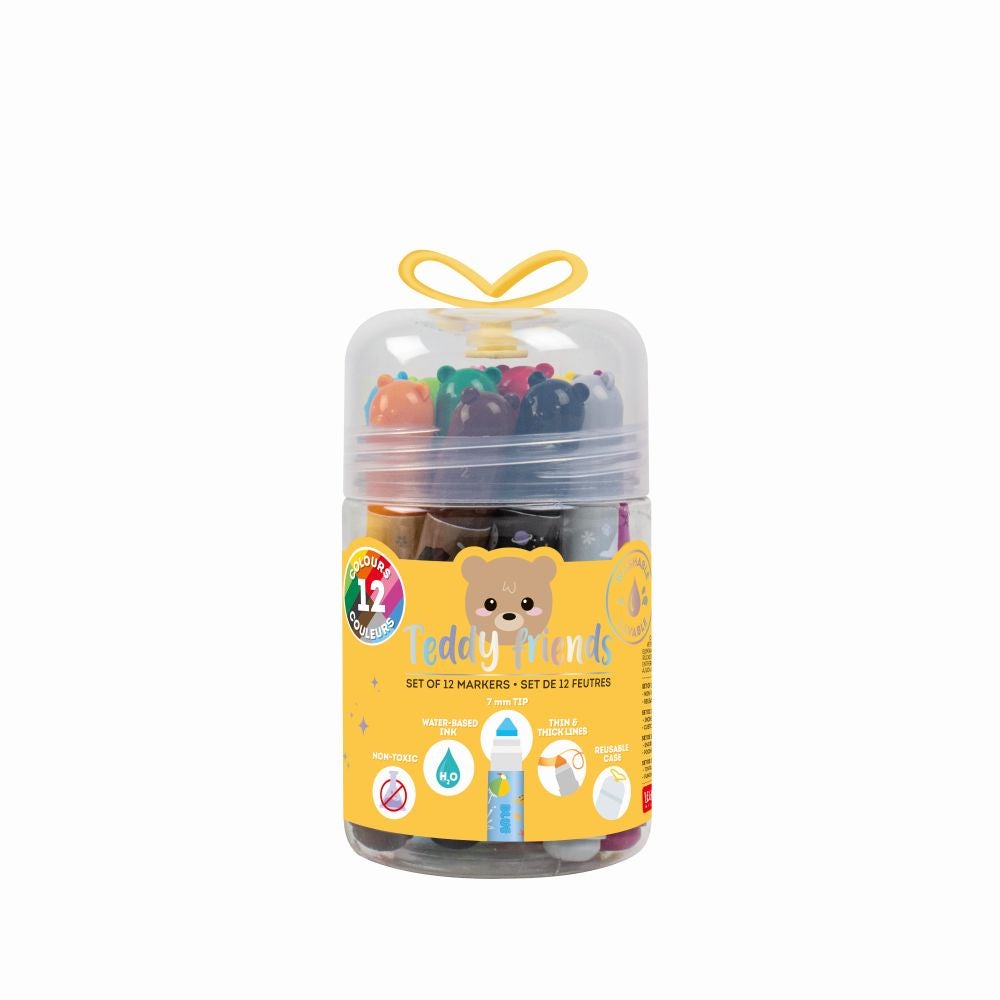 Tusjer Teddy Friends 12 Stk