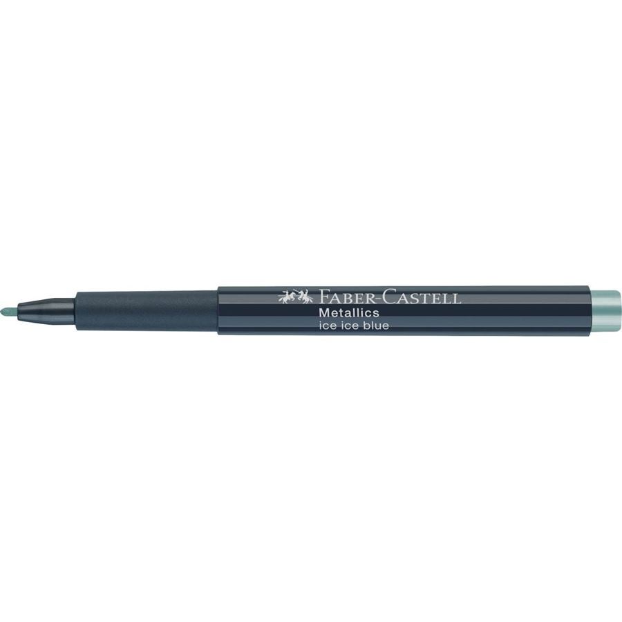 Tusj Faber Metallic Blå