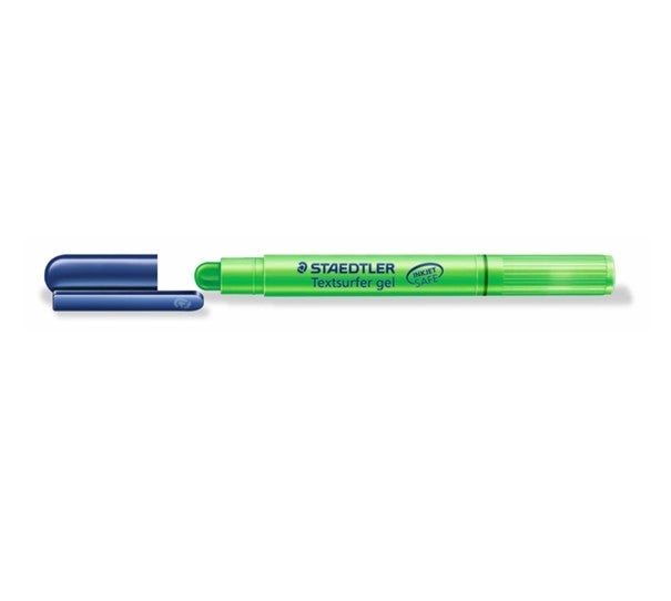 Tekstmarker Staedtler Gel grønn