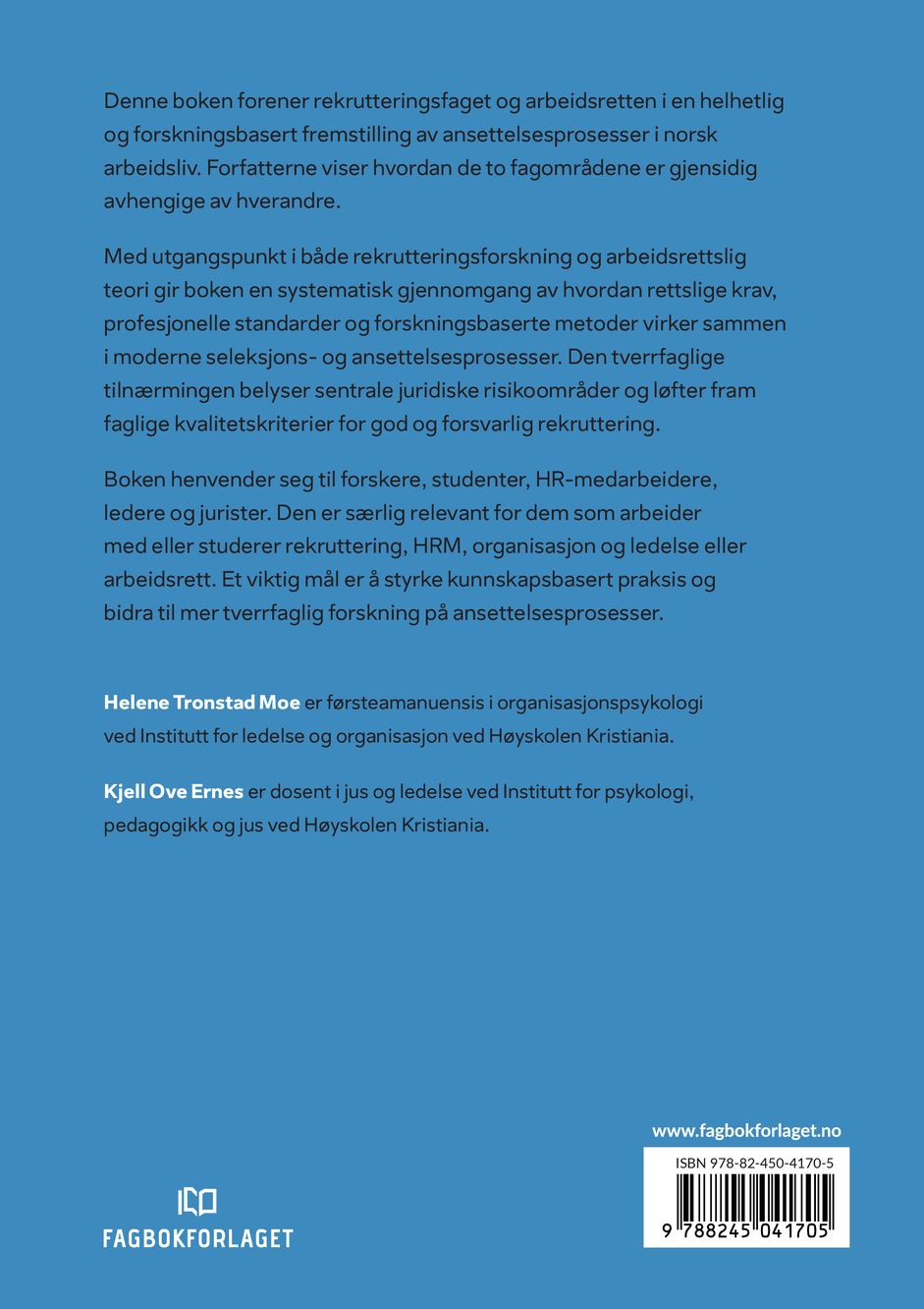 Rekruttering og arbeidsrett