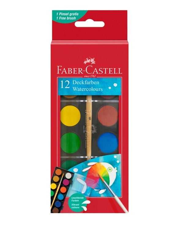 Maleskrin Faber 12 Farger