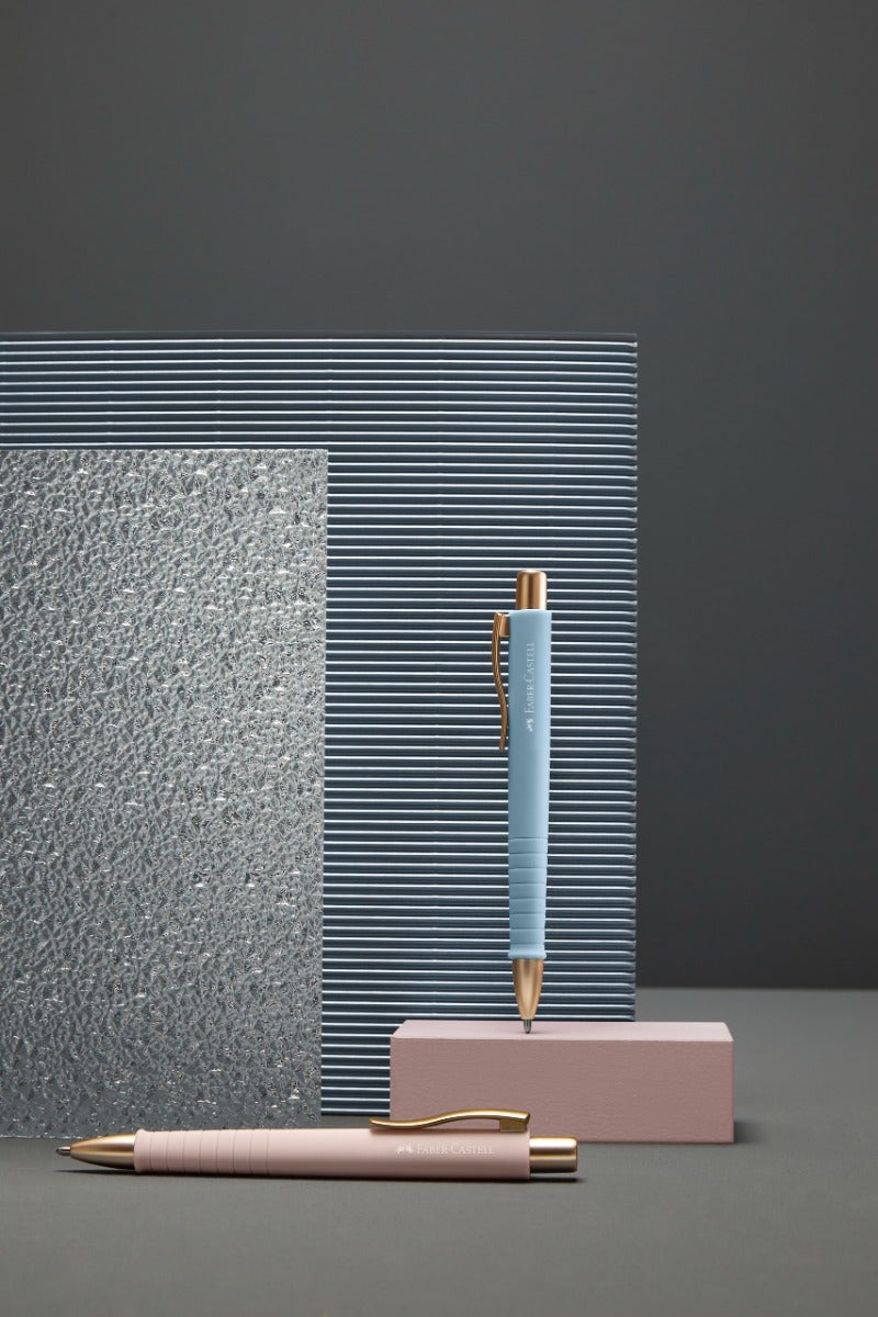 Kulepenn Faber Poly Ball XB Urban Pale Rose Gull