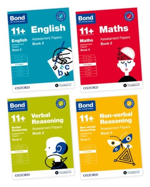 11+: Bond 11+ Assessment Papers Book 2 9-10 years bundle