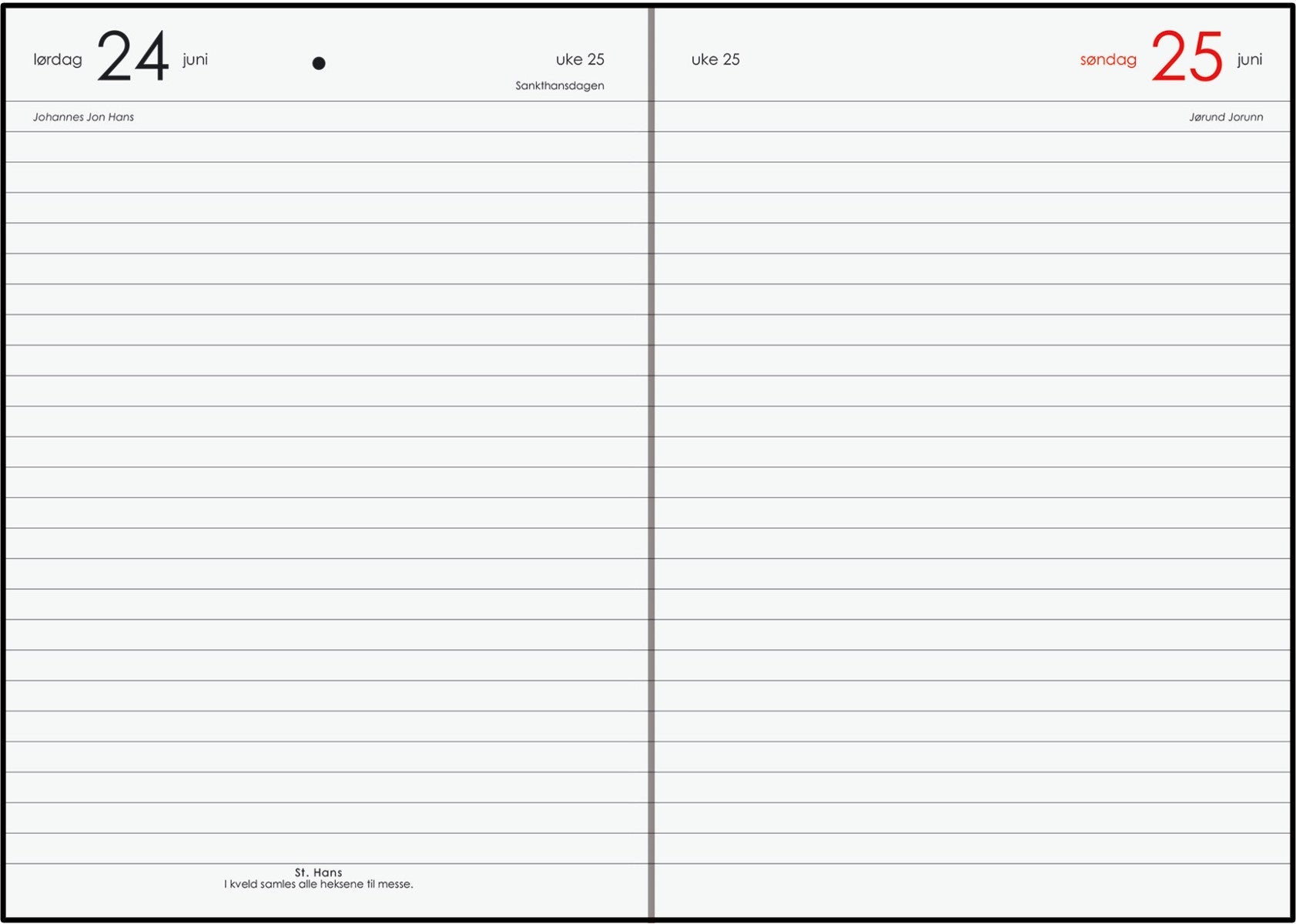 7.Sans kalender 22/23 Studentdagbok A5