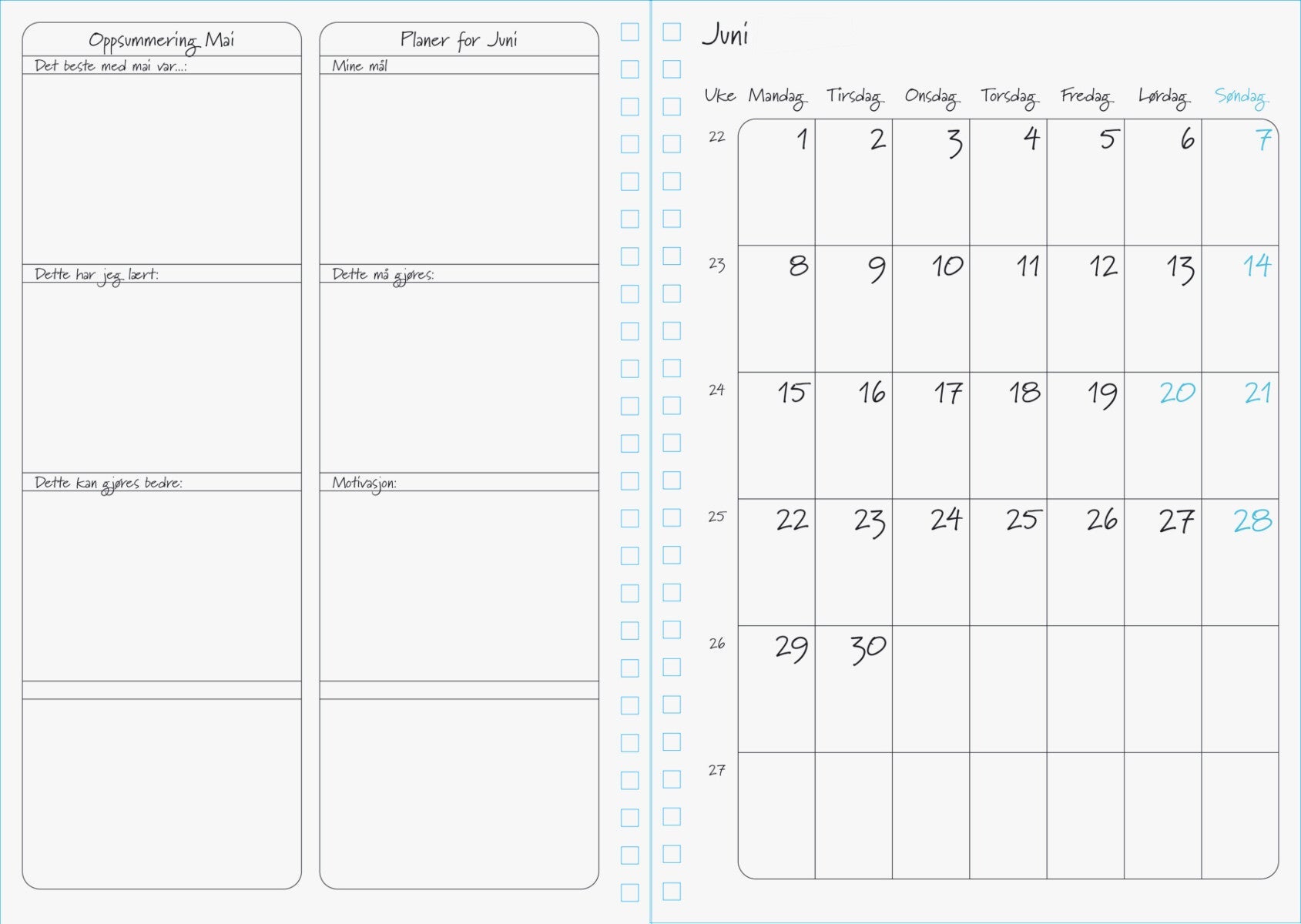Kalender 2024 7.Sans Feel Good spiral kartong