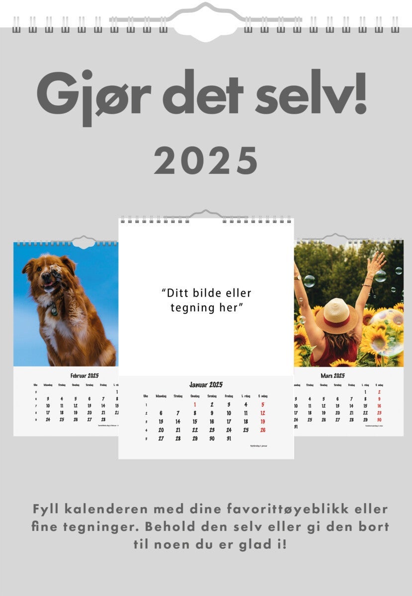 Kalender 2025 7.Sans Gjør Det Selv