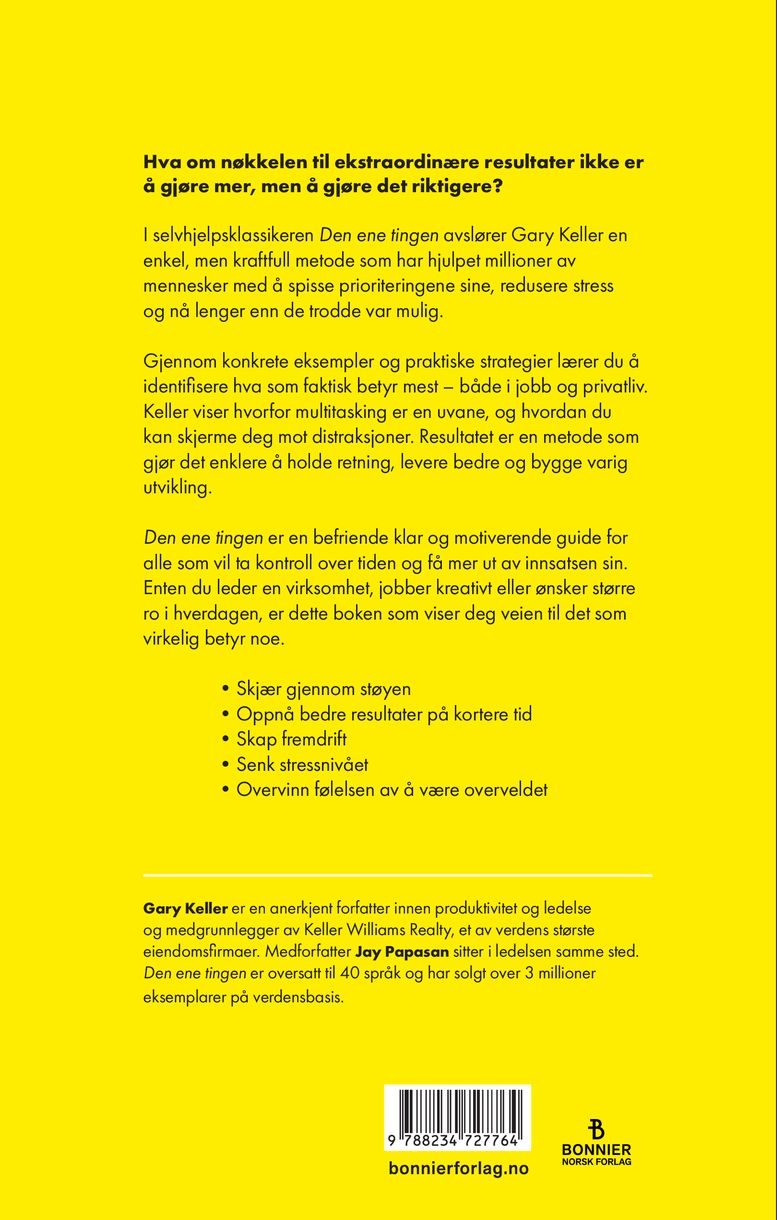 Den ene tingen
