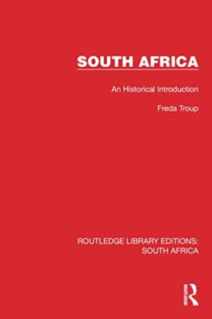 South Africa - An Historical Introduction