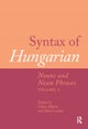 Syntax of Hungarian