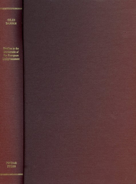 Studies in the Booktrade of the European Enlightenment