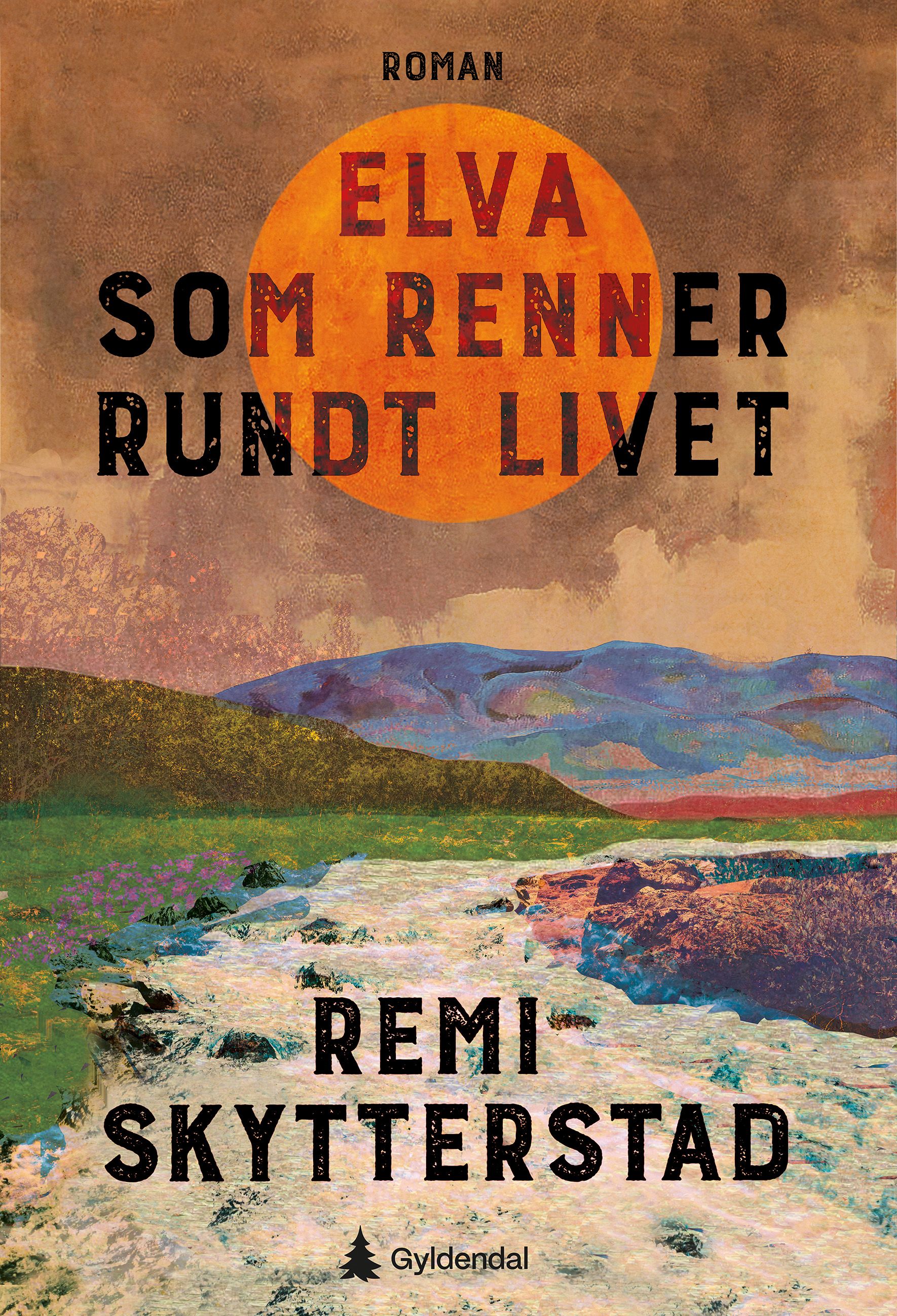Elva som renner rundt livet