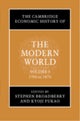 The Cambridge Economic History of the Modern World: Volume 1, 1700 to 1870