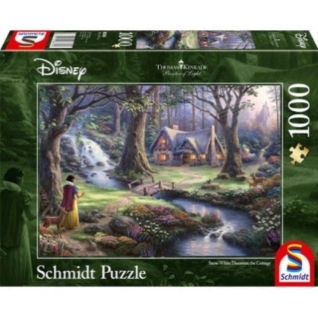 Puslespill Schmidt 1000 WD Kinkade Snehvit