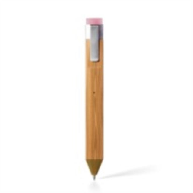 Bokmerke penn Wood with Refills
